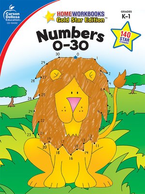 cover image of Numbers 0-30, Grades K--1